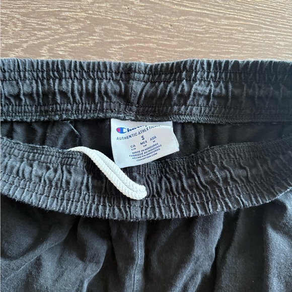 Champion Mens Classic Black Jogger Pants - Picture 3 of 3